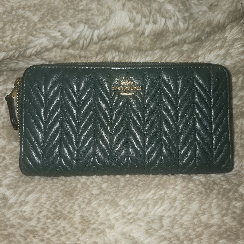 Green Coach Wallet